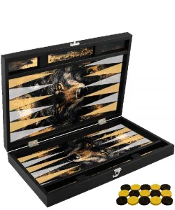 Özel Trendy Kurt Tasarımı Tavla