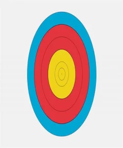 Pars Hedef Kağıdı 60 Cm 5 Halka