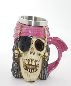 Paslanmaz Çelik Korsan Kupa Bardak SPR2818