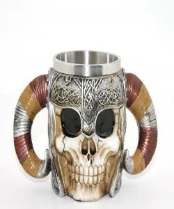 Paslanmaz Çelik Kurukafa Kupa Bardak SPR2588