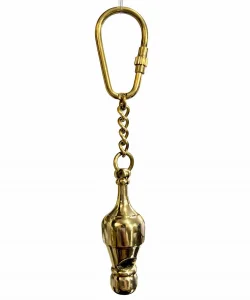 Pirinç Düdük Anahtarlık 15134B