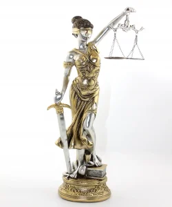 Polyester Adalet Terazis Figürü  Alı2897