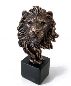 Polyester Aslan Büstü SPR4484