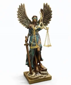 Polyester Kanatlı Adalet Biblosu SPR4418