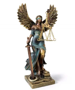 Polyester Kanatlı Adalet Biblosu SPR4419