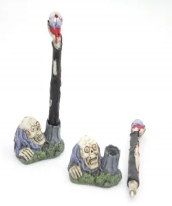 Polyester Kurukafa Tükenmez Kalem SPR2431