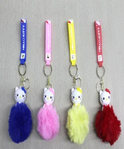 Ponponlu Hello Kitty Anahtarlık SPR4247