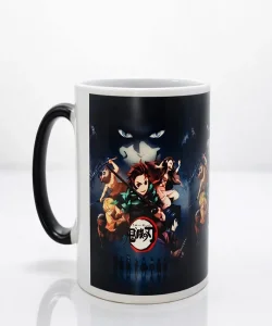 Porselen Renk Değiştiren Demon Slayer Kupa Bardak ASPR383