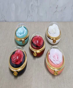 Romantik  Gül Yüzük Kutusu Kubbe SPR5009