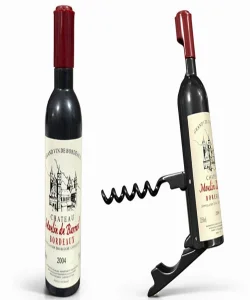 Şişe Tasarımı Paslanmaz Çelik Tirbuşon Açacak SPR4408