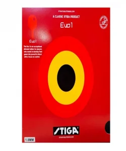 Stiga Rubber Evo 1 RED-1,8 Raket Lastiği Kırmızı 9290-20