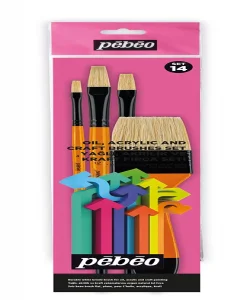 Supertrend 4lü Yağlı Boya Fırça Seti (Zemin Fırçası No: 1,5 + Yağlıboya Fırçası No: 4, 8 , 12) SET-14