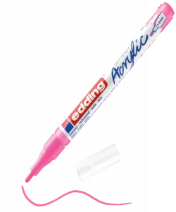 Supertrend 5300 Akrilik Boyama Markörü 1-2 mm FOSFORLU PEMBE