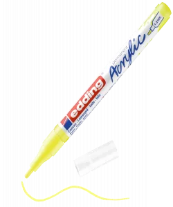 Supertrend 5300 Akrilik Boyama Markörü 1-2 mm FOSFORLU SARI