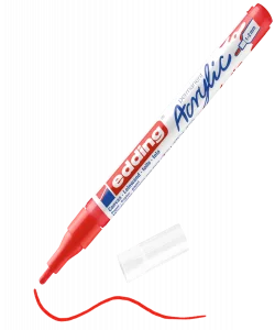 Supertrend 5300 Akrilik Boyama Markörü 1-2 mm TRAFİK KIRMIZI