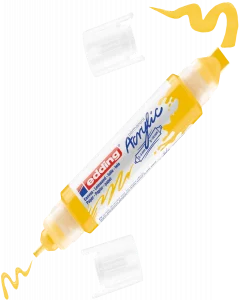 Supertrend 5400 Akrilik Boyama Markörü 3D Double Liner TRAFİK SARI