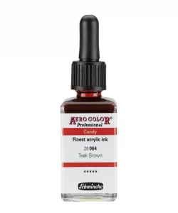 Supertrend Aero Color Akrilik Mürekkep 28 ml. 064 Candy Colors Teak Brown