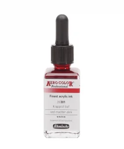 Supertrend Aero Color Akrilik Mürekkep 28 ml. 301 Red Madder Dark