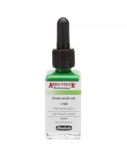 Supertrend Aero Color Akrilik Mürekkep 28 ml. 502 Permanent Green