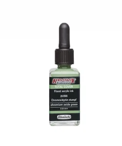 Supertrend Aero Color Akrilik Mürekkep 28 ml. 858 Chromium Oxide Green