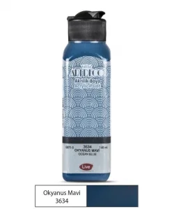 Supertrend Akrilik Boya 140 ml. 3634 OKYANUS MAVİ