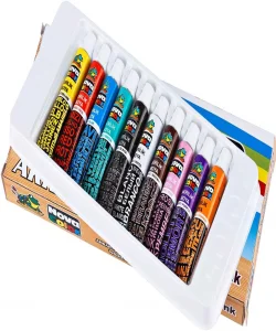 Supertrend Akrilik Boya Seti 10 Renk x 7 ml. Tüp