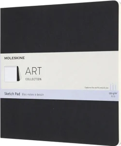 Supertrend Art Sketchbook Yumuşak Kapak Eskiz Çizim Defteri 19x19 cm. 120 gr. 48 Sayfa Siyah