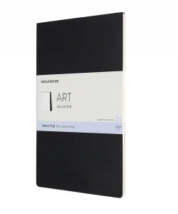 Supertrend Art Sketchbook Yumuşak Kapak Eskiz Çizim Defteri 21x30 cm. 120 gr. 48 Sayfa Siyah