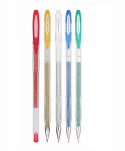 Supertrend-ball Signo Sparkling 1.0 Simli Jel Kalem Seti 5 Renk