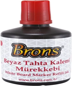 Supertrend Beyaz Tahta Kalemi Mürekkebi 100 cc. Kırmızı