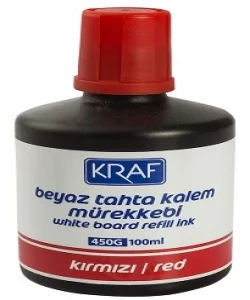 Supertrend Beyaz Tahta Kalemi Mürekkebi 100 ml. KIRMIZI