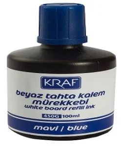 Supertrend Beyaz Tahta Kalemi Mürekkebi 100 ml. MAVİ