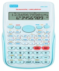 Supertrend Bilimsel Hesap Makinesi 240 Fonksiyonlu PASTEL MAVİ