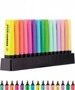 Supertrend Boss Fosforlu İşaretleme Kalemi Seti 15 Renk