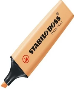Supertrend Boss Original Fosforlu İşaretleme Kalemi PASTEL MAT TURUNCU