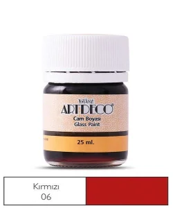 Supertrend Cam Vitray Boyası 25 ml. 06 KIRMIZI