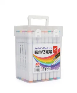 Supertrend Çift Uçlu Marker Kalem Seti 48 Renk