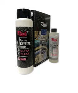 Supertrend Crystal Resin Transparan Şeffaf Kristal Epoksi Reçine 750 cc.