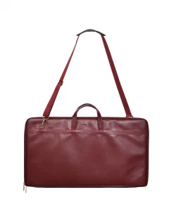 Supertrend Deri Proje Resim Çantası 40x55 cm. BORDO