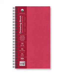Supertrend Drawing Pad Sert Kapak Eskiz Çizim Defteri 120 gr. A4 54 yaprak BORDO