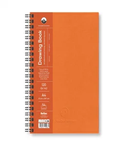 Supertrend Drawing Pad Sert Kapak Eskiz Çizim Defteri 120 gr. A4 54 yaprak TURUNCU