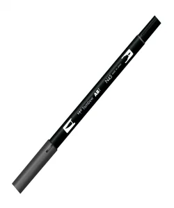 Supertrend Dual Brush Pen Grafik Çizim Kalemi N45 Cool Gray 10
