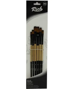 Supertrend Düz Kesik Fırça Seti 6lı