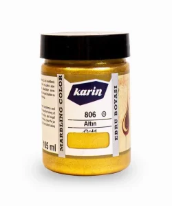 Supertrend Ebru Boyası 105 ml. 806 Altın