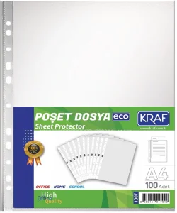 Supertrend Eco Poşet Dosya A4 100lü Paket