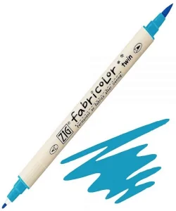 Supertrend Fabricolor Twin Çift Uçlu Kumaş Tekstil Boyama Kalemi COBALT BLUE