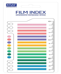 Supertrend Film Index Cetvelli Bright Color 16lı x 20 Sayfa