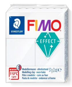 Supertrend Fimo Effect Polimer Kil 052 White (Simli)