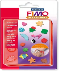 Supertrend Fimo Push Mould Esnek Silikon Polimer Kil Kalıbı TAKI