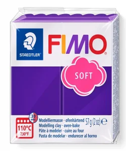 Supertrend Fimo Soft Polimer Kil 63 Plum